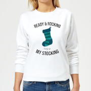 Ready Rocking Hung Up My Stocking Womens Christmas Sweatshirt White Xl christmas kopen in de aanbieding Ready Rocking Hung Up My Stocking Womens Christmas Sweatshirt White Xl christmas kopen in de aanbieding