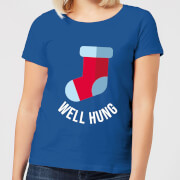 Well Hung Womens Christmas T Shirt Royal Blue Xs christmas kopen in de aanbieding Well Hung Womens Christmas T Shirt Royal Blue Xs christmas kopen in de aanbieding