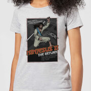 Ninjesus 2 The Return Womens Christmas T Shirt Grey 4Xl christmas kopen in de aanbieding