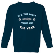 Its The Most Wonderful Time Of Year Kids Christmas Sweatshirt Navy 5 6 Years christmas kopen in de aanbieding Its The Most Wonderful Time Of Year Kids Christmas Sweatshirt Navy 5 6 Years christmas kopen in de aanbieding