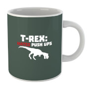 T-Rex Hates Pushups Mug