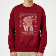 Make Christmas Great Again Sweatshirt Burgundy M alternative christmas kopen in de aanbieding Make Christmas Great Again Sweatshirt Burgundy M alternative christmas kopen in de aanbieding