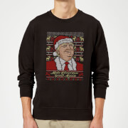 Pull de Noël Homme Make Christmas Great Again - Noir - 5XL - Noir