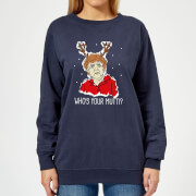Whos Your Mutti Womens Christmas Sweatshirt Navy Xl alternative christmas kopen in de aanbieding Whos Your Mutti Womens Christmas Sweatshirt Navy Xl alternative christmas kopen in de aanbieding