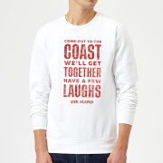 Die Hard Come To The Coast Christmas Sweatshirt White Xxl die hard kopen in de aanbieding