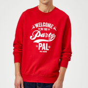 Die Hard Welcome To The Party Pal Christmas Sweatshirt Red M die hard kopen in de aanbieding