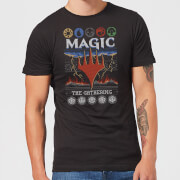 Magic The Gathering Colours Of Knit Mens Christmas T Shirt Black 4Xl magic the gathering kopen in de aanbieding