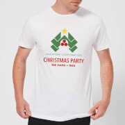 Die Hard Nakatomi Christmas Party Mens T Shirt White M die hard kopen in de aanbieding