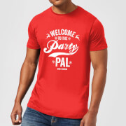 Die Hard Welcome To The Party Pal Mens Christmas T Shirt Red S die hard kopen in de aanbieding