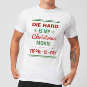 Die Hard Is My Christmas Movie Mens T Shirt White Xxl die hard kopen in de aanbieding