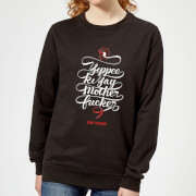 Die Hard Yippee Ki Yay Womens Christmas Sweatshirt Black 4Xl die hard kopen in de aanbieding