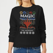 Magic The Gathering Colours Of Knit Womens Christmas Sweatshirt Black 4Xl magic the gathering kopen in de aanbieding Magic The Gathering Colours Of Knit Womens Christmas Sweatshirt Black 4Xl magic the gathering kopen in de aanbieding