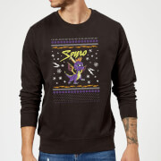 Spyro Knit Christmas Sweatshirt Black S spyro kopen in de aanbieding