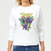 Spyro Retro Womens Sweatshirt White 5Xl spyro kopen in de aanbieding