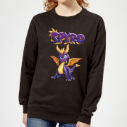 Spyro Full Womens Sweatshirt Black 5Xl spyro kopen in de aanbieding