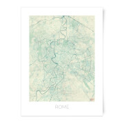 City Art Coloured Rome Map Print A3 city art kopen in de aanbieding City Art Coloured Rome Map Print A3 city art kopen in de aanbieding