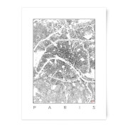 City Art Black And White Paris Map Print A3 city art kopen in de aanbieding City Art Black And White Paris Map Print A3 city art kopen in de aanbieding