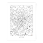City Art Black And White Outlined Leeds Map Print A4 city art kopen in de aanbieding City Art Black And White Outlined Leeds Map Print A4 city art kopen in de aanbieding