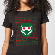 Guardians Of The Galaxy Star Lord Pattern Womens Christmas T Shirt Black M guardians of the galaxy kopen in de aanbieding Guardians Of The Galaxy Star Lord Pattern Womens Christmas T Shirt Black M guardians of the galaxy kopen in de aanbieding