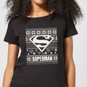 Dc Superman Knit Pattern Womens Christmas T Shirt Black Xxl dc kopen in de aanbieding Dc Superman Knit Pattern Womens Christmas T Shirt Black Xxl dc kopen in de aanbieding