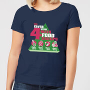 Elf Food Groups Womens Christmas T Shirt Navy M elf kopen in de aanbieding Elf Food Groups Womens Christmas T Shirt Navy M elf kopen in de aanbieding