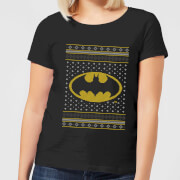 Dc Batman Knit Womens Christmas T Shirt Black 4Xl dc kopen in de aanbieding