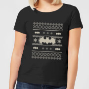 Dc Batman Knit Pattern Womens Christmas T Shirt Black 4Xl dc kopen in de aanbieding