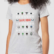 Dc Suicide Squad Womens Christmas T Shirt Grey 4Xl dc kopen in de aanbieding