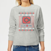 Dc Cyborg Knit Womens Christmas Sweatshirt Grey 3Xl dc kopen in de aanbieding