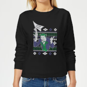 Dc Joker Womens Christmas Sweatshirt Black M dc kopen in de aanbieding