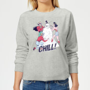 Dc Chill Womens Christmas Sweatshirt Grey 4Xl dc kopen in de aanbieding