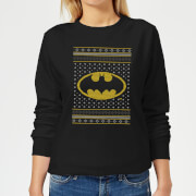 Dc Batman Knit Womens Christmas Sweatshirt Black 5Xl dc kopen in de aanbieding