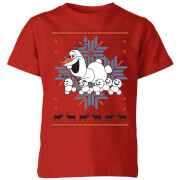 Disney Frozen Olaf And Snowmen Kids Christmas T Shirt Red 7 8 Years disney frozen kopen in de aanbieding Disney Frozen Olaf And Snowmen Kids Christmas T Shirt Red 7 8 Years disney frozen kopen in de aanbieding