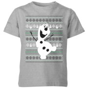 Disney Frozen Olaf Dancing Kids Christmas T Shirt Grey 3 4 Years disney frozen kopen in de aanbieding