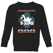 Disney Frozen Olaf And Snowmen Kids Christmas Sweatshirt Black 3 4 Years disney frozen kopen in de aanbieding Disney Frozen Olaf And Snowmen Kids Christmas Sweatshirt Black 3 4 Years disney frozen kopen in de aanbieding