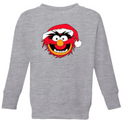 The Muppets Animal Kids Christmas Sweatshirt Grey 5 6 Years the muppets kopen in de aanbieding