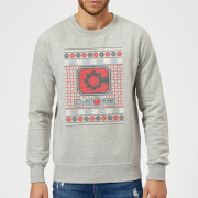 Dc Cyborg Knit Christmas Sweatshirt Grey S dc kopen in de aanbieding
