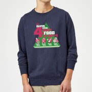 Elf Food Groups Christmas Sweatshirt Navy Xxl elf kopen in de aanbieding Elf Food Groups Christmas Sweatshirt Navy Xxl elf kopen in de aanbieding