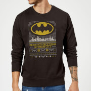 Dc Seasons Greetings From Gotham Christmas Sweatshirt Black Xl dc kopen in de aanbieding