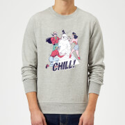 Dc Chill Christmas Sweatshirt Grey 4Xl dc kopen in de aanbieding