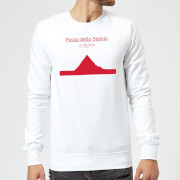 Summit Finish Passo Dello Stelvio Sweatshirt White Xxl summit finish kopen in de aanbieding