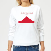 Summit Finish Col Du Tourmalet Womens Sweatshirt White L summit finish kopen in de aanbieding Summit Finish Col Du Tourmalet Womens Sweatshirt White L summit finish kopen in de aanbieding
