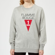 Summit Finish Flamme Rouge Womens Sweatshirt Grey Xs summit finish kopen in de aanbieding
