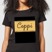 Summit Finish Fausto Coppi Womens T Shirt Black M summit finish kopen in de aanbieding