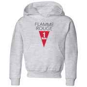 Summit Finish Flamme Rouge Kids Hoodie Grey 11 12 Years summit finish kopen in de aanbieding