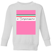 Summit Finish Il Campionissimo Kids Sweatshirt White 11 12 Years summit finish kopen in de aanbieding