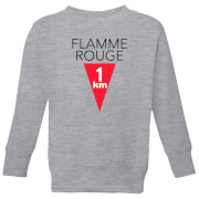 Summit Finish Flamme Rouge Kids Sweatshirt Grey 7 8 Years summit finish kopen in de aanbieding