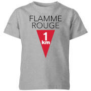 Summit Finish Flamme Rouge Kids T Shirt Grey 3 4 Years summit finish kopen in de aanbieding