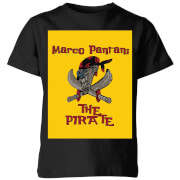 Summit Finish Pantani The Pirate Kids T Shirt Black 5 6 Years summit finish kopen in de aanbieding