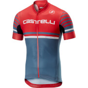 Castelli Free Ar 41 Jersey S Redlight Steel Blue castelli kopen in de aanbieding